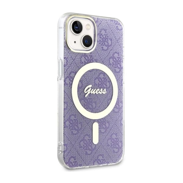 Guess 4G MagSafe - iPhone 14 Plus cover (lilla)