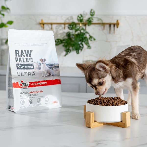 VetExpert Raw Paleo Mini Puppy 8 kg torrfoder för hundar