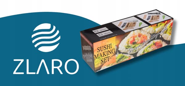 Sæt med SUSHIMASKINE med ROLLER BAZOOKA MAT sushitilbehør