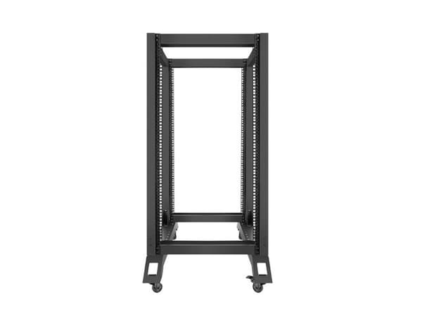 LANBERG RACK 22U 600X800 (MUSTA RAL9004)