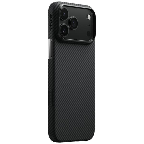 PITAKA Ultra-Slim MagSafe -kotelo iPhone 17 Pro Maxille, musta ja harmaa