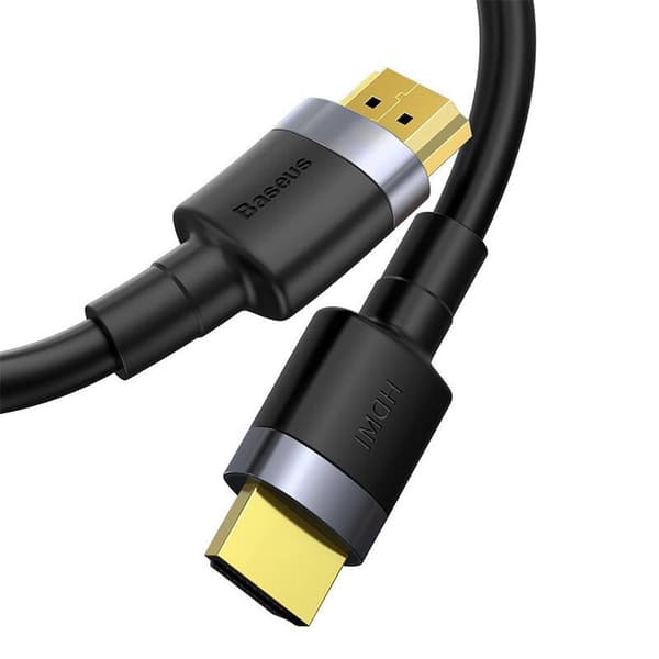 Baseus Cafule HDMI 2.0-kabel, 4K, 3D, 1m (svart-grå)