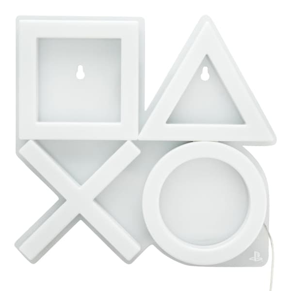 Neonlampa Ikon Symboler - PlayStation