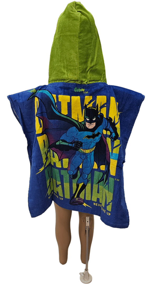 Batman Barnhuvad Poncho Badhandduk Marvel