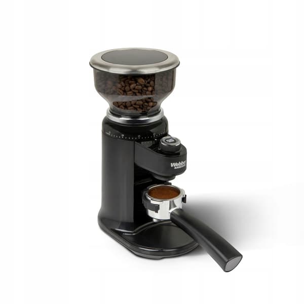 Webber CG6 elektrisk kaffekvarn med burrfunktion, 25 inställningar, V-Cone Tech PRO