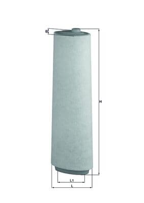 ILMANSUODATIN LX818 KNECHT