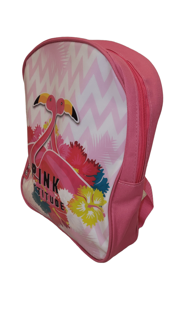 FLAMINGO BØRNEHAVETASKE Enkelt rum