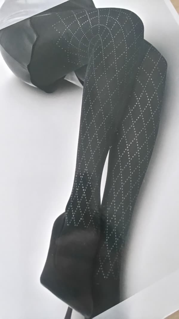 RIBBEDE DAMESTRØMPEBUKSER ALLURE B01 MARYLIN 3/4 SORT/SORT