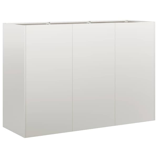 vidaXL urtepotte 120x40x80 cm rustfrit stål