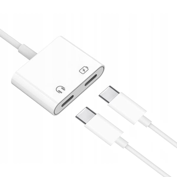CO2-ADAPTER 2X USB-C-ADAPTER USB TYP C-KABEL FÖR SAMSUNG APPLE XIAOMI MED DAC