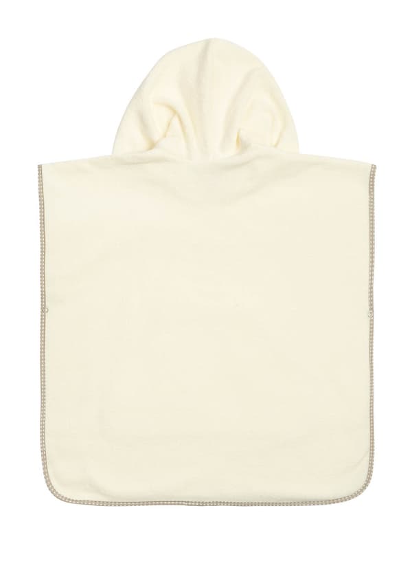 Luonnonvalkoinen uimaponcho