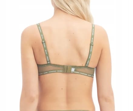 CALVIN KLEIN DAMMESH-BH MED LOGOTYP KHAKI S 2A2E6_B* S 2_2 TI