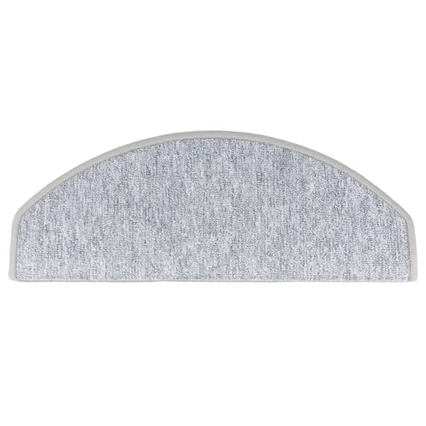 vidaXL trappetrin, 15 stk., 65 x 24 x 4 cm, lysegrå