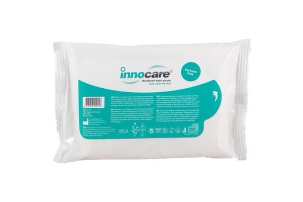 Badehandske med balsam INNOCARE 8 stk