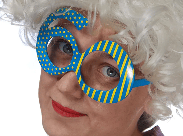 60-vuotissyntymäpäiväjuhlien lasit