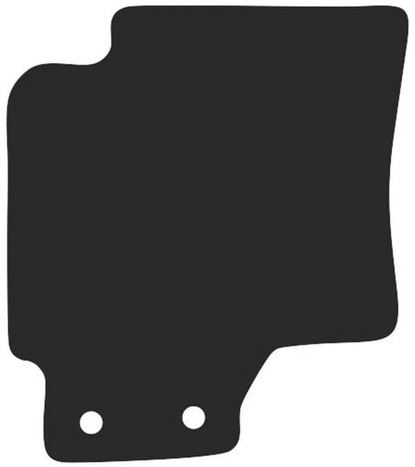 Polyamid gummierad förarmatta för Chevrolet Evanda sedan 2006-2012