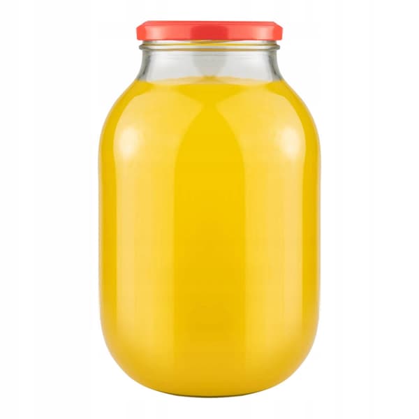 6X GLAS 3L KONSERVERINGSLIKØR + LÅG fi100
