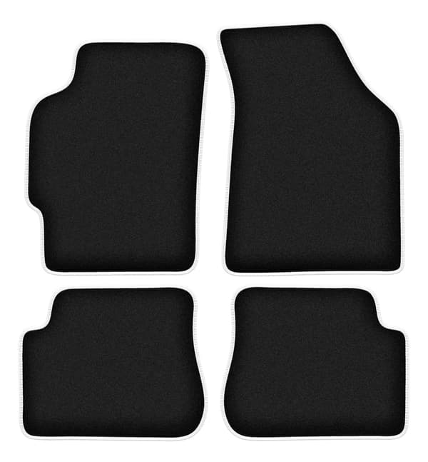 CARLUX-SILVER bilmattor för Kia Shuma sedan (1997-2004)