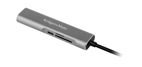 USB Typ C till HDMI/USB 3.0/SD/MicroSD/C Port Splitter HUB Adapter