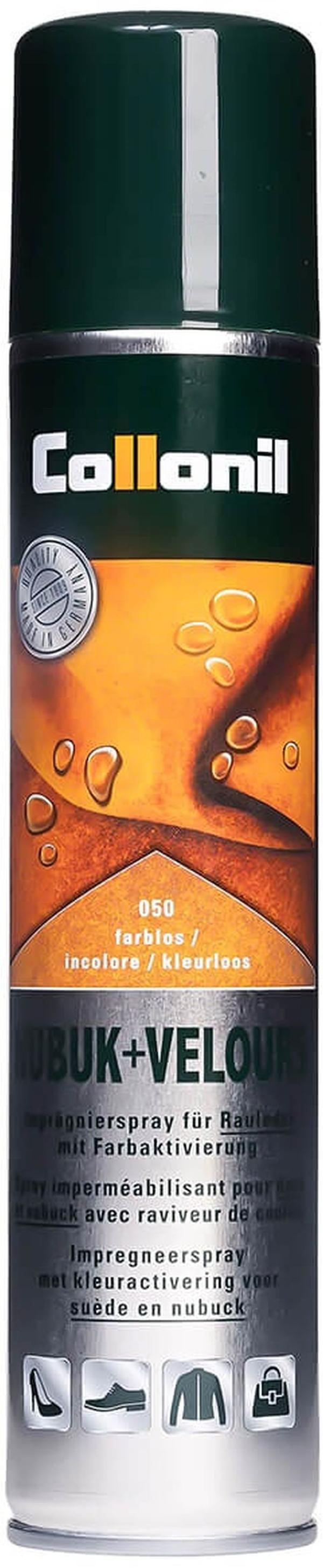 Collonil Nubuck + Velour 200 ml skoimprægnering mørkegrå