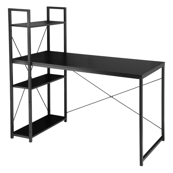Trosa sort industrielt loftsbord