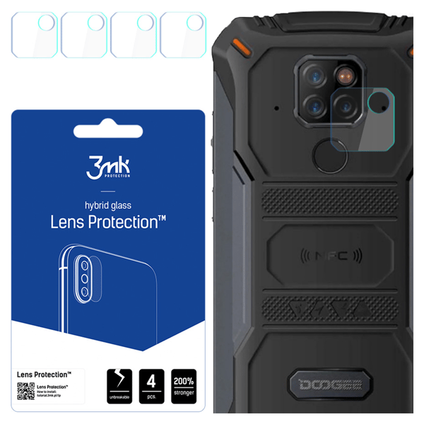 Doogee S68 Pro - 3mk linsebeskyttelse