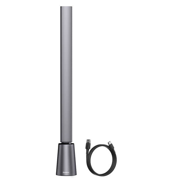 Baseus Smart Eye foldbar genopladelig skrivebordslampe (grå)
