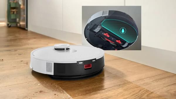 Bosch BCRC1W Hvid robotstøvsuger og -mopper