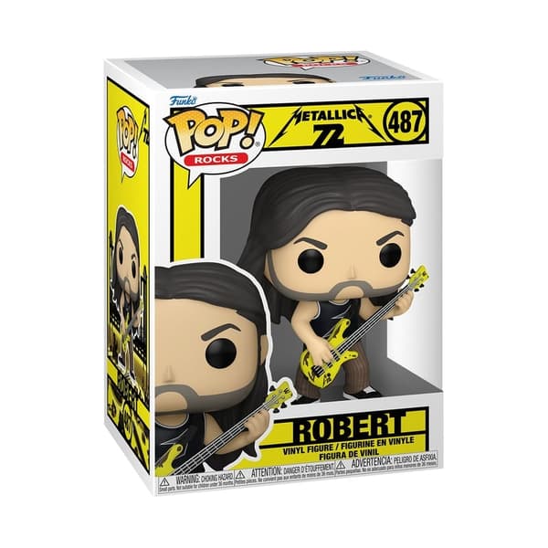 METALLICA - POP Rocks N° 487 - Robert (72S)