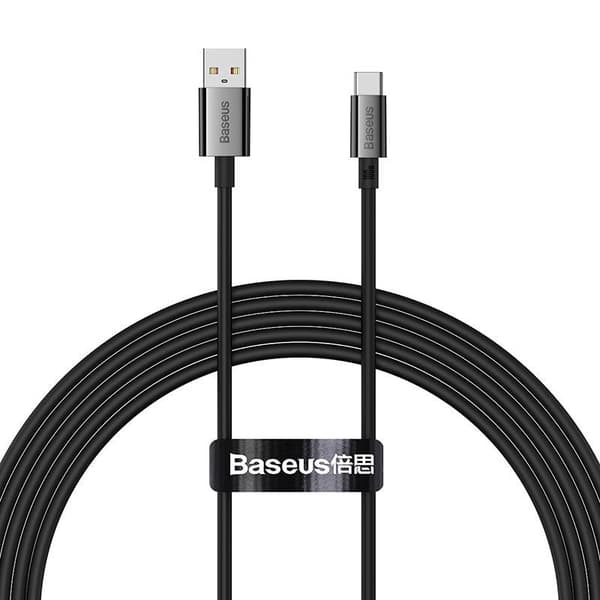 Baseus Superior 100W 2m USB till USB-C-kabel (svart)