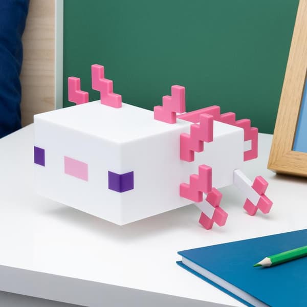 Lampe Axolotl - Minecraft