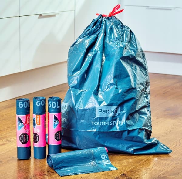 Paclan Premium. Affaldsposer 60L/10 stk. 134554