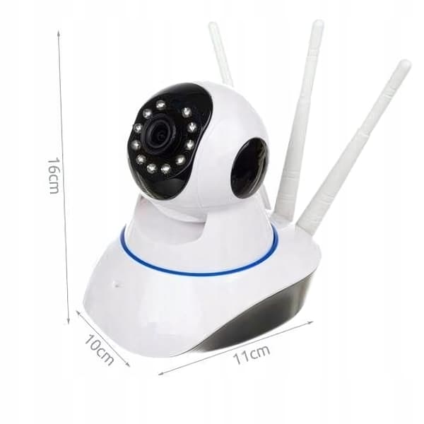 Langaton Wi-Fi-IP-kamera sisätiloihin