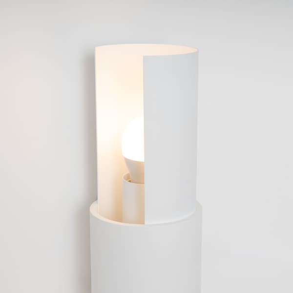 FLASH 2 VÄGGLAMPA E27 VIT SOLLUX SL.1674