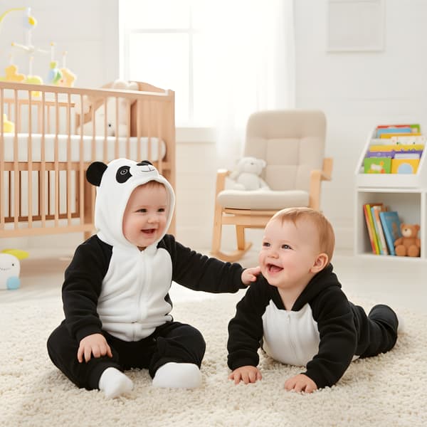 Pyjamasdräkt Panda Baby 110 90-95 cm