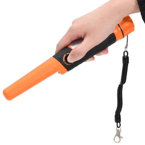 vidaXL præcisions metaldetektor med pinpointer, orange