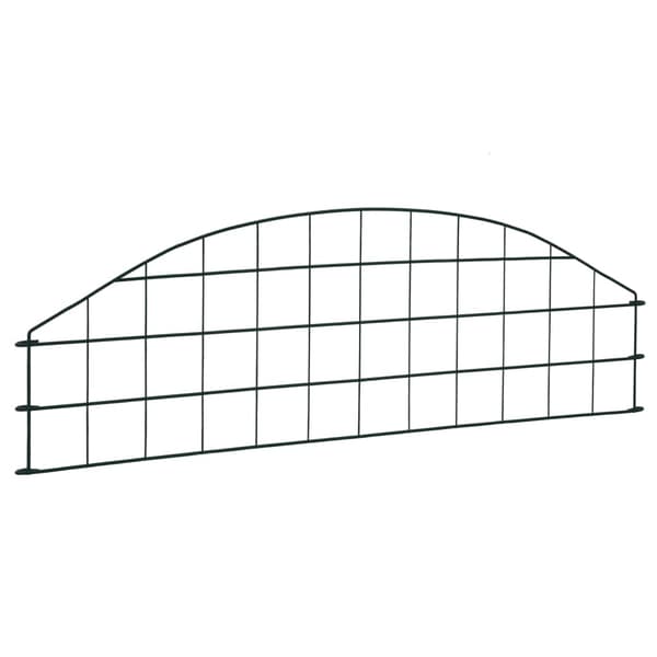 vidaXL buet havehegn 77,3 x 26 cm grøn