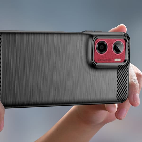 TECH-PRECT TPUCARBON MOTOROLA MOTO G05 / E15 MUSTA