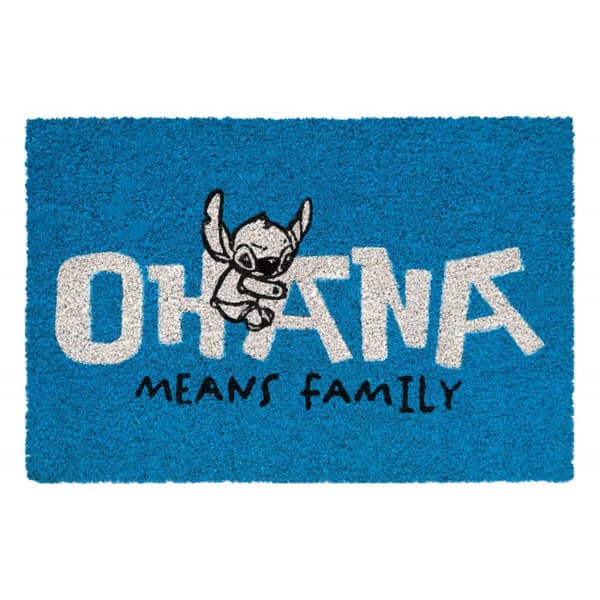 Disney Stitch - Dørmåtte (40 x 60 cm) (blå)