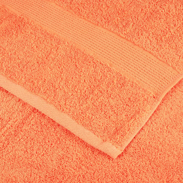 vidaXL Premiumhanddukar SOLUND, 4 st, Orange, 30x30 cm