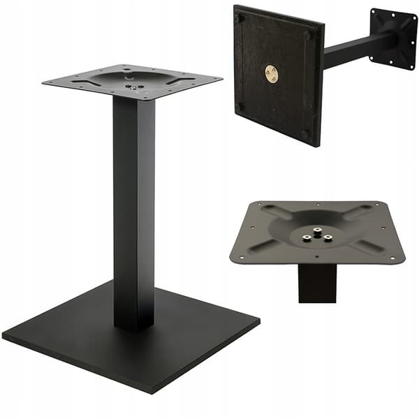 Bordfod sort metalben loft bord XXL ARP-263
