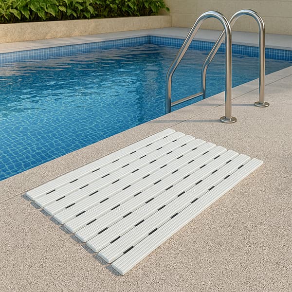 STRADO skridsikker måtte til badeværelset til bruser, sauna, pool, 43x60 cm
