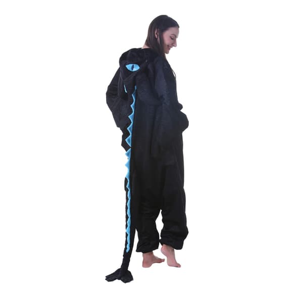 Kigurumi-pyjamas Tandlös Blå S: 145 - 155cm