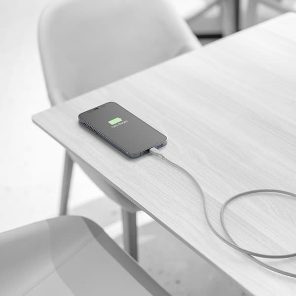 Cellularline Soft Cable - MFi-sertifioitu USB-C - Lightning-kaapeli 1,2 m (harmaa)