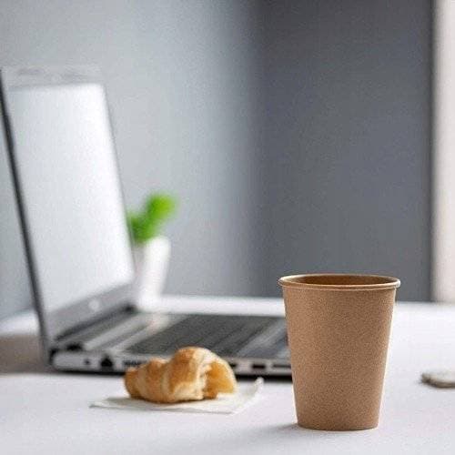 Engangspapirkop til kaffe kraft 100ml 50 stk