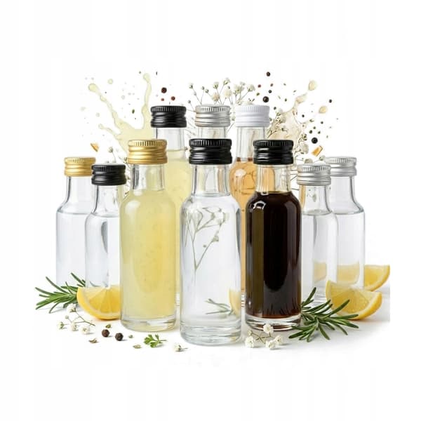 20x DORICA-pullo 20ml häälahja vieraille Kiitos 20 kpl.