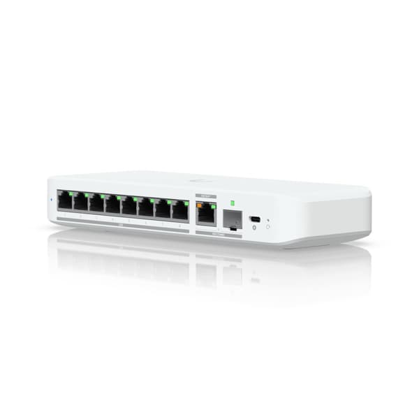 Switch Ubiquiti USW-Flex-2.5G-8 9p Administrerad