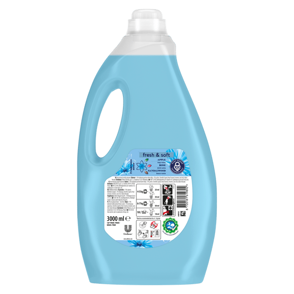 Coccolino 3L Fresh og Soft Blå Splash