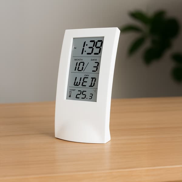 Väderstation Väderklocka Termometer Elektronisk Kalender Intern
