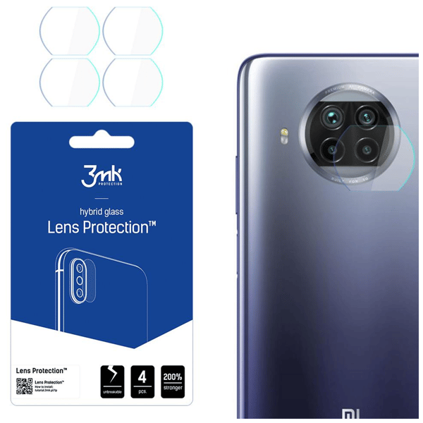 Xiaomi Mi 10T Lite 5G - 3mk linsskydd